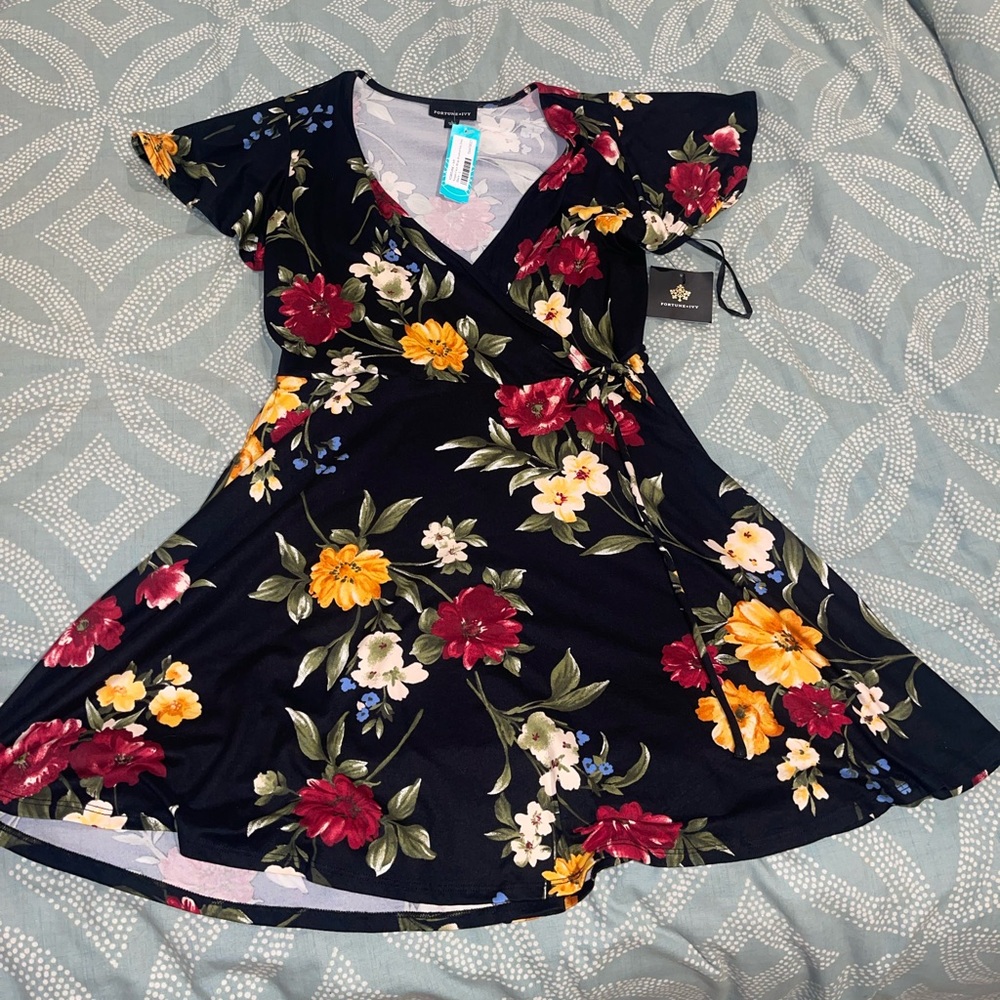Wrap around dress
